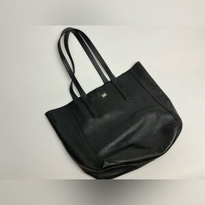 Michael Kors Black Pebbled Tote